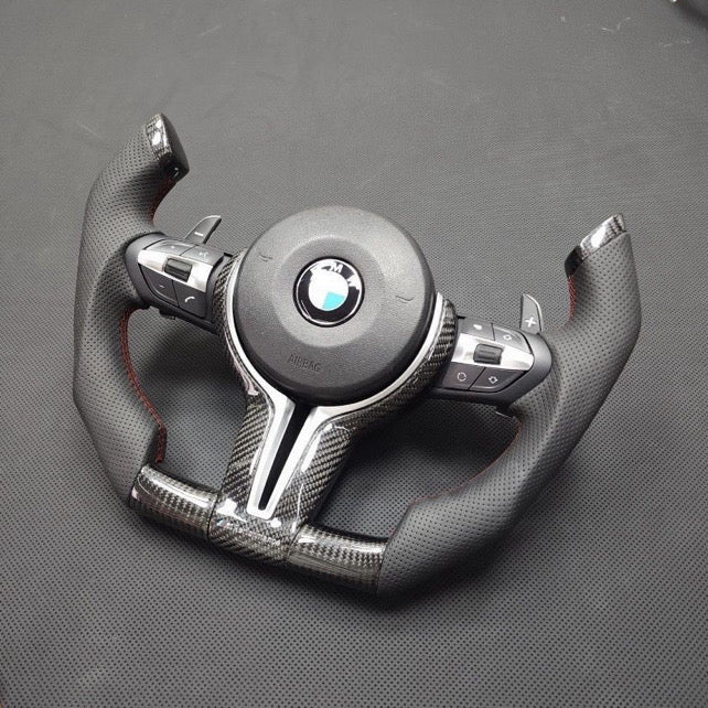 BMW Carbon Fibre Yolk Steering Wheel