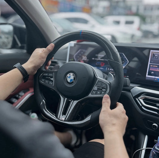 BMW G-Series Carbon Fibre Steering Wheel (Polished)