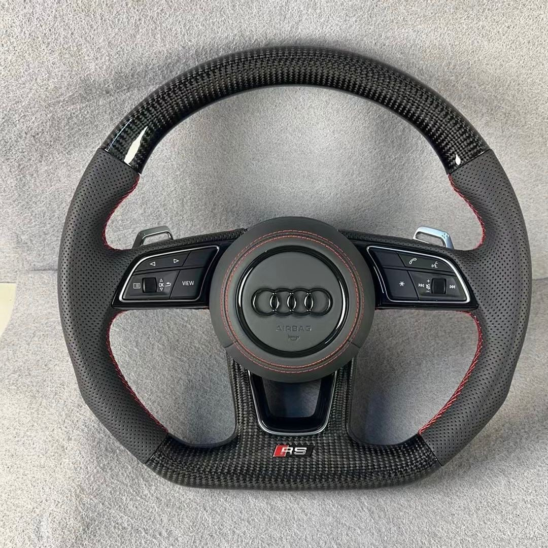 Audi RS Carbon Fibre Steering Wheel