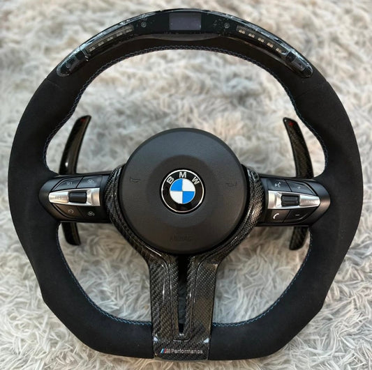 BMW Alcantara LED Steering Wheel