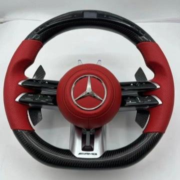 Mercedes LED Carbon fibre steering wheel