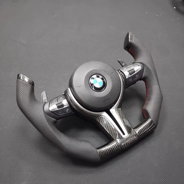 BMW Carbon Fibre Yolk Steering Wheel