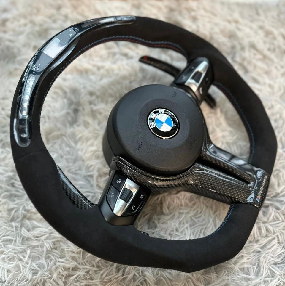 BMW Alcantara LED Steering Wheel